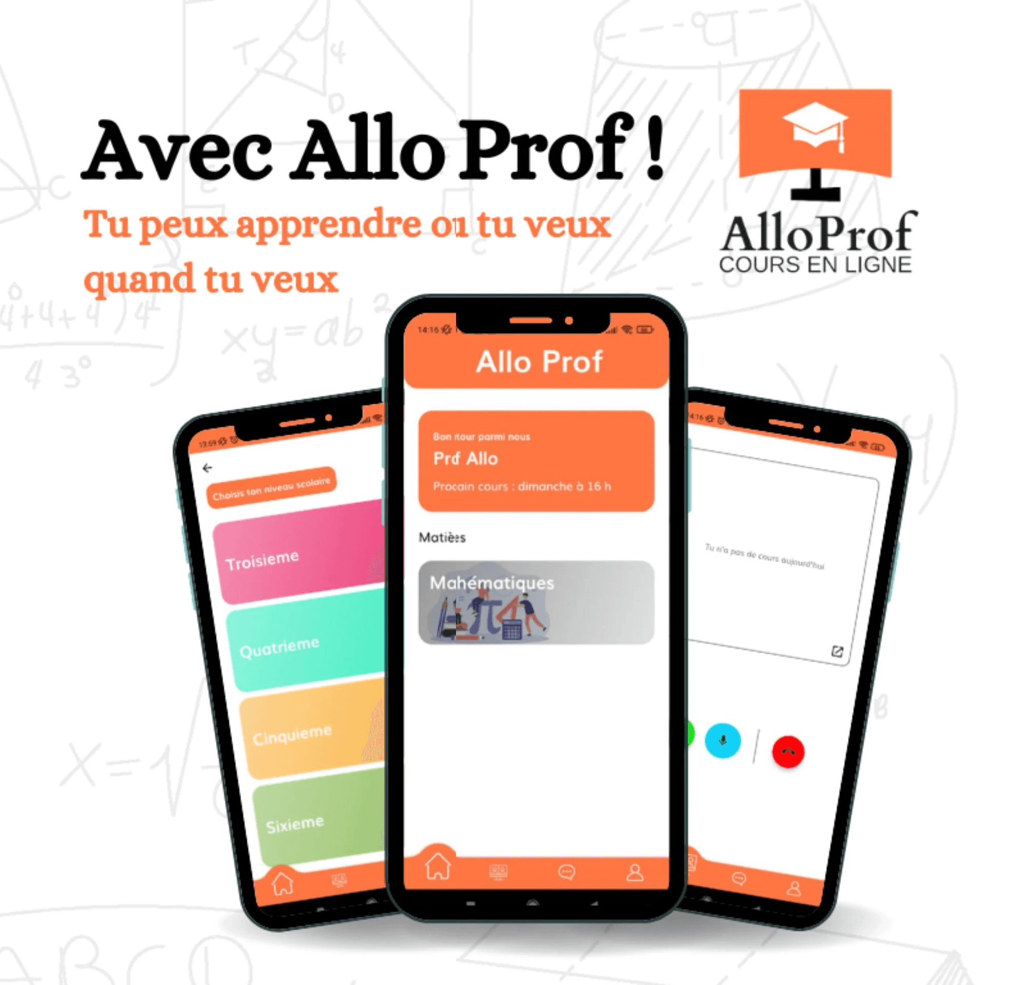 AlloProf — Plateforme de Cours en Ligne
